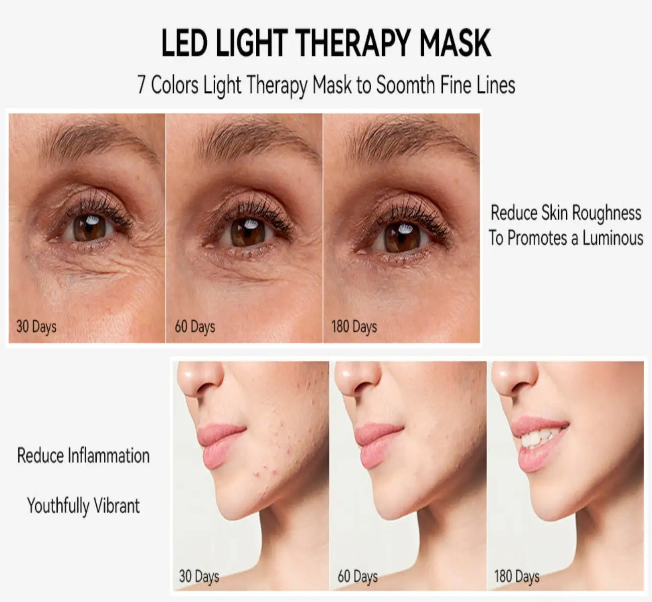 Light Therapy Face Mask (ZENDROP)